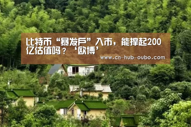 比特币“暴发户”入市,能撑起200亿估值吗?‘欧博’(图3) 欧博新春活动